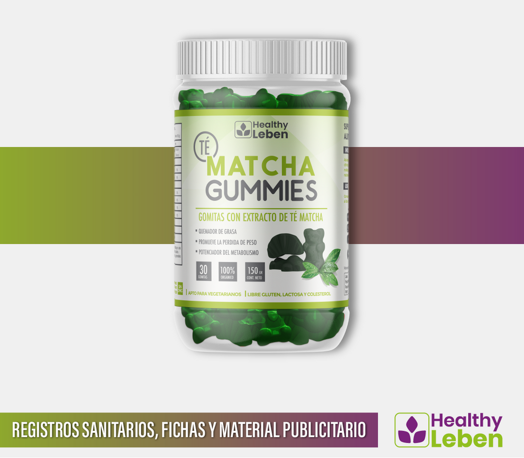 Suplementos Té Matcha Gummies – Quema Grasa & Energía Natural | Healthy Leben