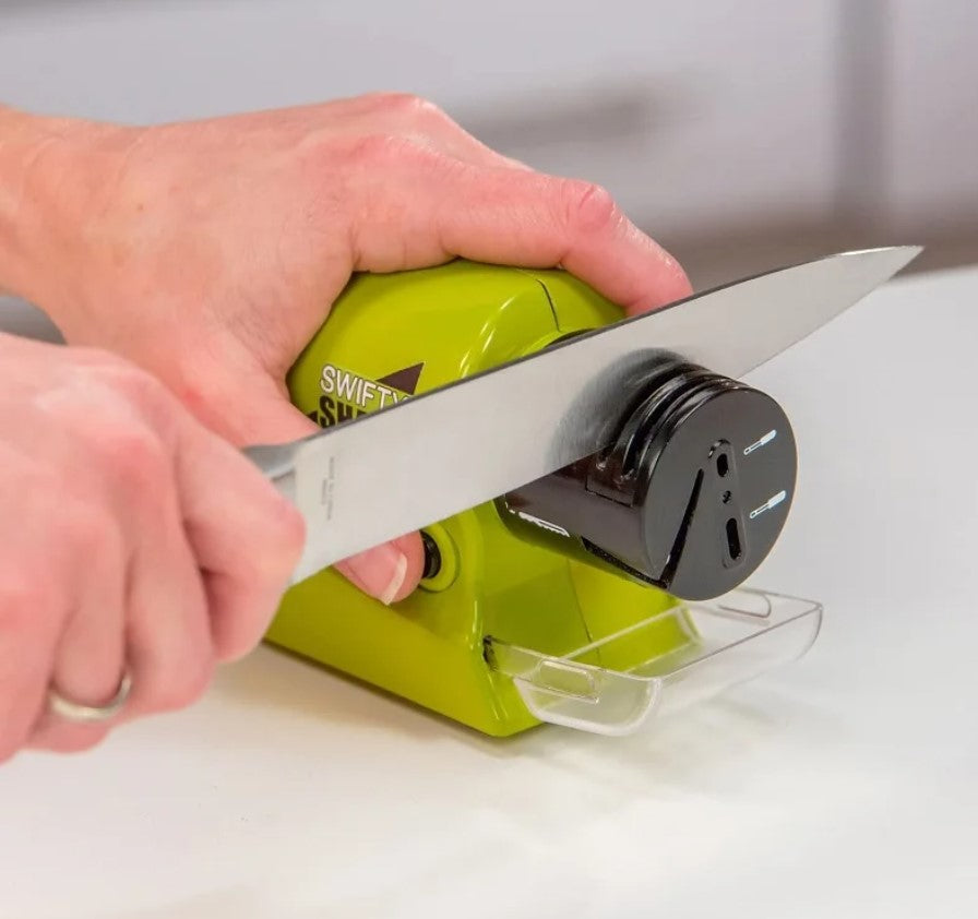 Cocina Afilador de Cuchillos Eléctrico Multiuso | Filo Profesional en Segundos | Diamante y Cerámica