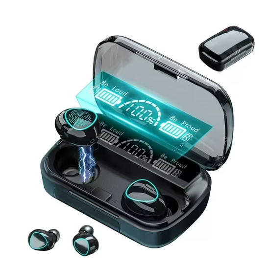 Tecnología Audífonos Bluetooth M10 | Inalámbricos TWS | Bluetooth 5.1 | Caja de Carga 2200mAh