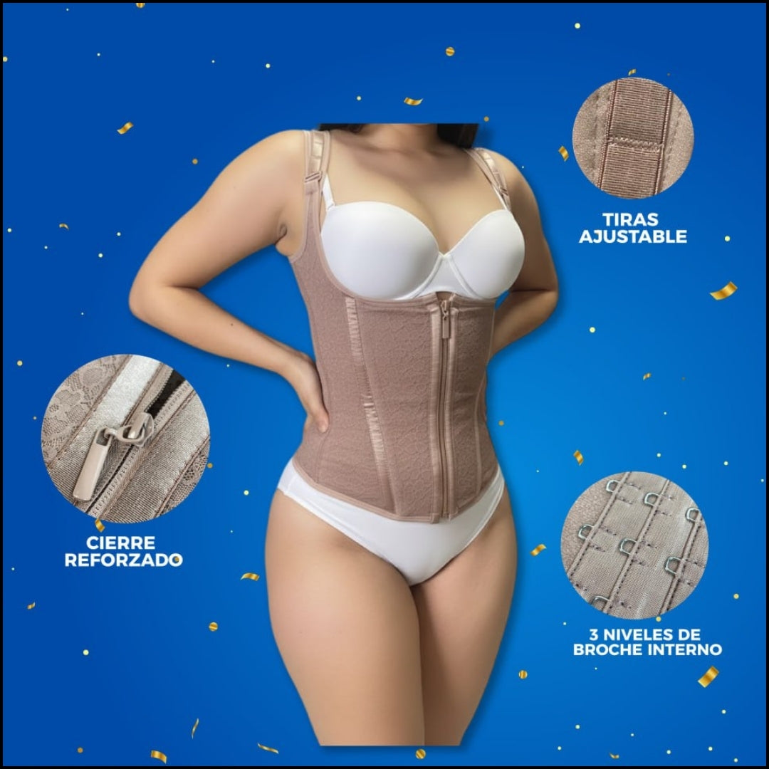 Faja Corsé Reductora con Tiras Ajustables | Cintura Perfecta | SHOPORA