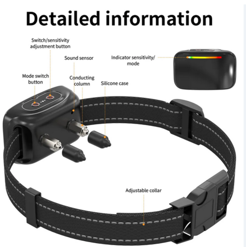 Mascotas Collar de Entrenamiento Inteligente | Adiestramiento Seguro & Efectivo para Perros