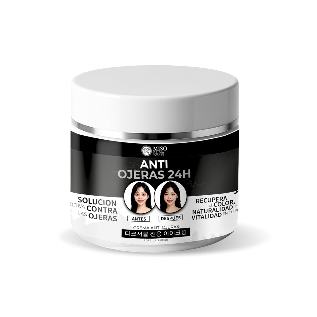 Belleza Crema Anti Ojeras 24H — Aclara, Hidrata & Revitaliza