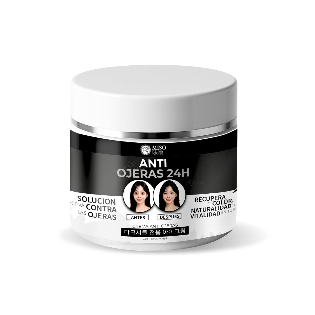 Belleza Crema Anti Ojeras 24H — Aclara, Hidrata & Revitaliza