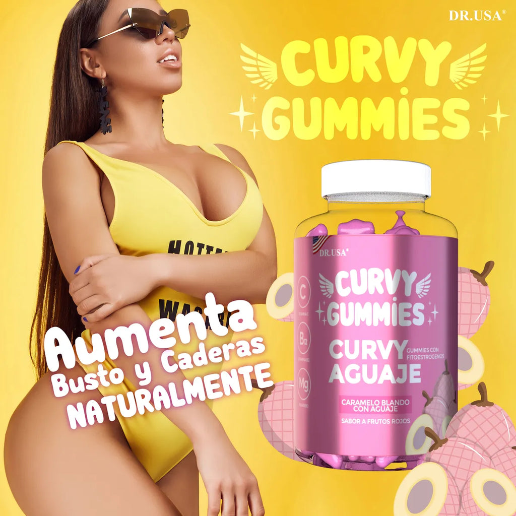 Suplementos CURVY GUMMIES con Aguaje