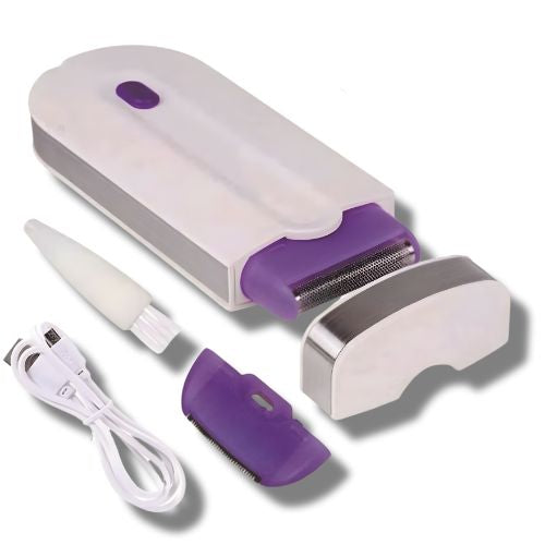Belleza Depiladora Láser Recargable | Eliminación de Vello Permanente sin Dolor
