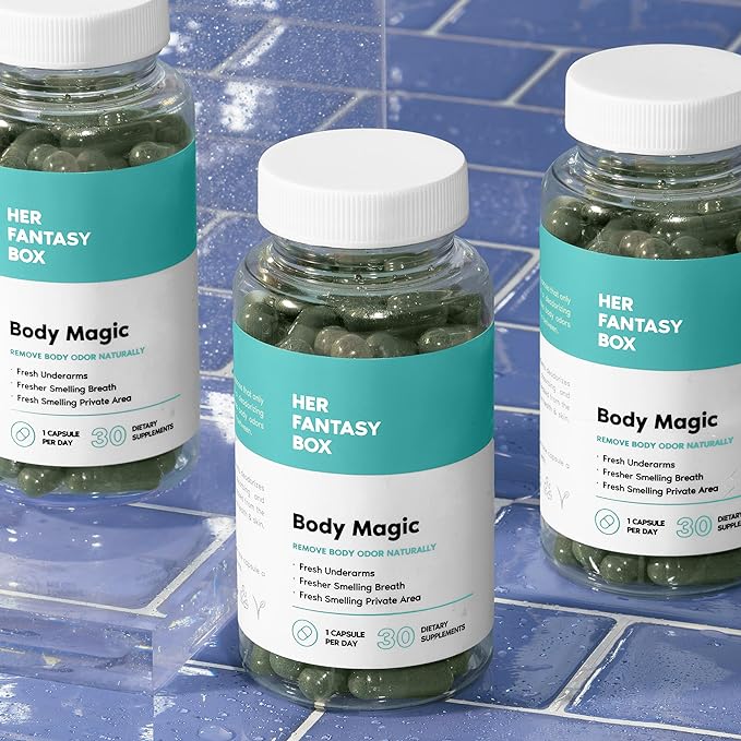 Salud Desodorante BODY MAGIC de clorofila 30 caps.