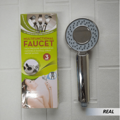 Hogar Ducha Redonda Multifuncional | Alcachofa  Premium con Múltiples Modos de Flujo