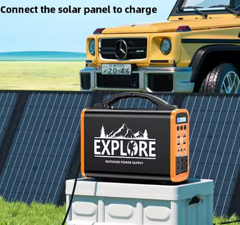 Camping Estación de Energía Portátil EXPLORE LiFePO4 300W | 8 Salidas