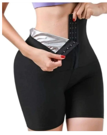 Belleza Short Sauna Modelador 🔥 — Faja Reductora con Efecto Calor | Quema Grasa