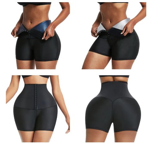 Belleza Short Sauna Modelador 🔥 — Faja Reductora con Efecto Calor | Quema Grasa