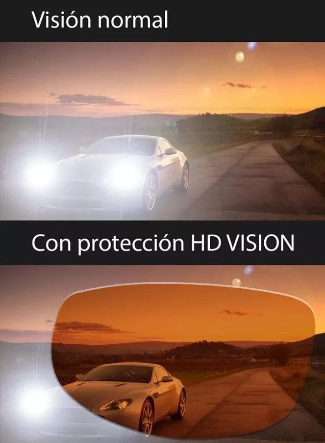 Hogar Gafas HD Vision Nocturna 2 en 1 | Lentes Alta Definición Día y Noche
