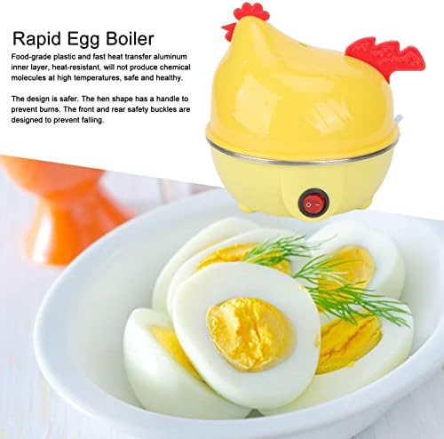 Cocina Egg Poacher Gallinita 🐣 — Hervidor Eléctrico de Huevos | Hasta 7 Huevos