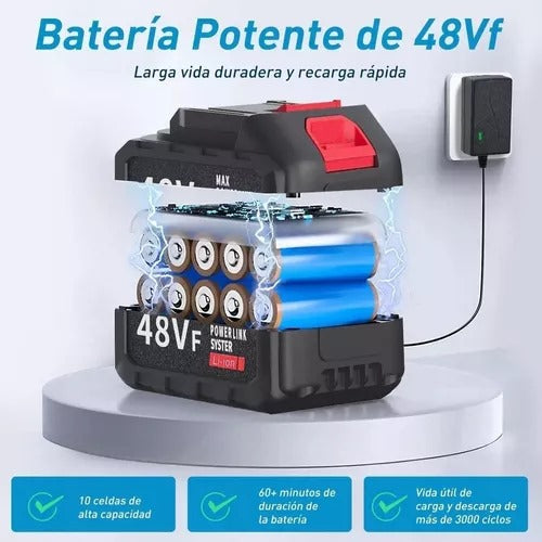 Herramientas Batería 48V de Repuesto para Pistola  Hidrolavadora POD | Recargable