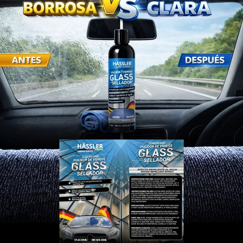 Autos IMPERMEABILIZADOR de Vidrios GLASS 250ml