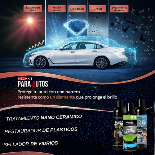Autos KIT para Pintura Plásticos y Vidrios