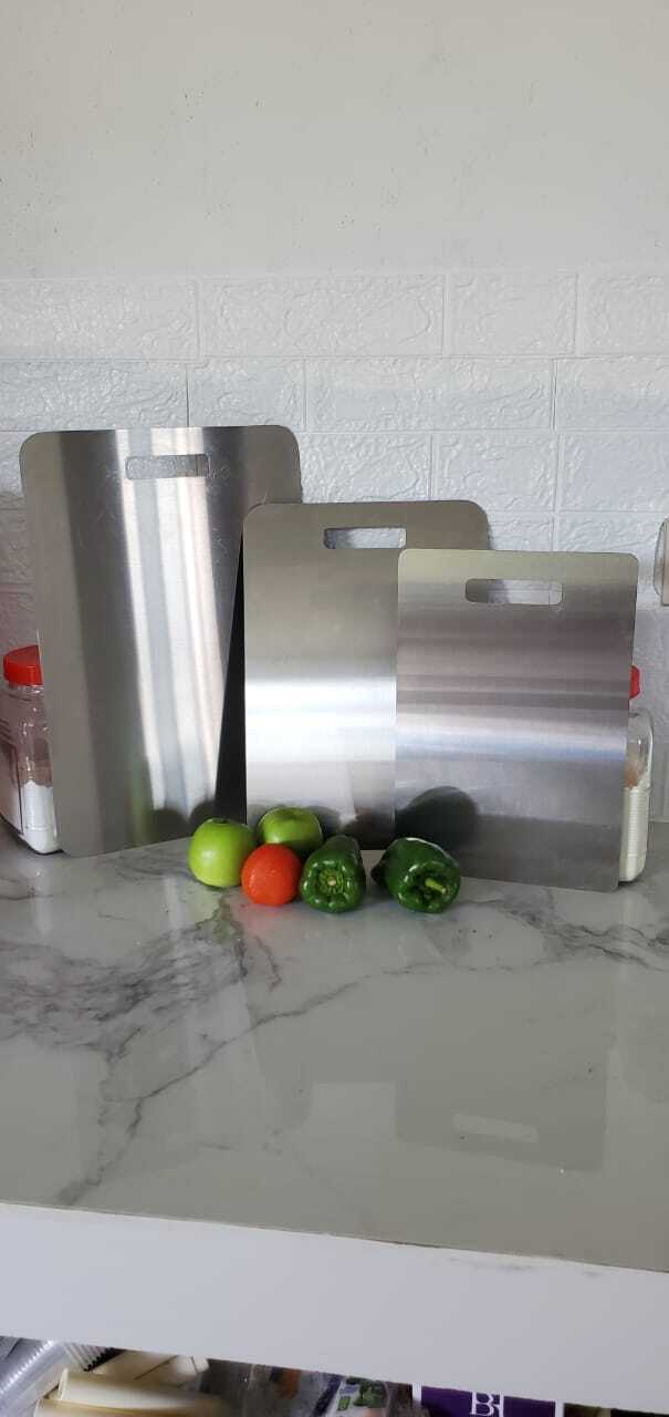 Cocina KIT  X 3 TABLAS DE ACERO
