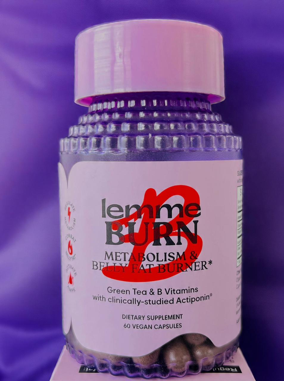 Suplementos Lemme Burn — Activador de Metabolismo & Quemador de Grasa Natural