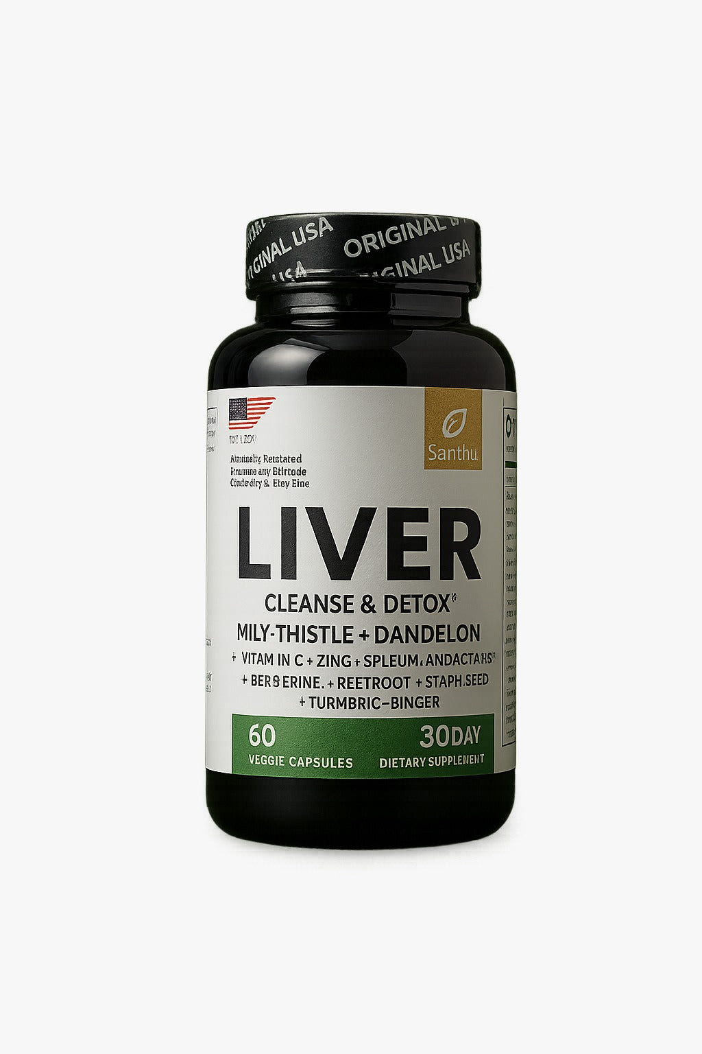 Suplementos LIVER Cleanse & Detox | 60 cápsulas