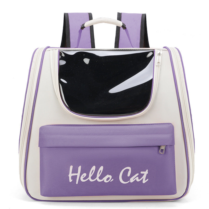 MOCHILA HELLO CAT | Transportadora Premium para Gatos | 6 Colores