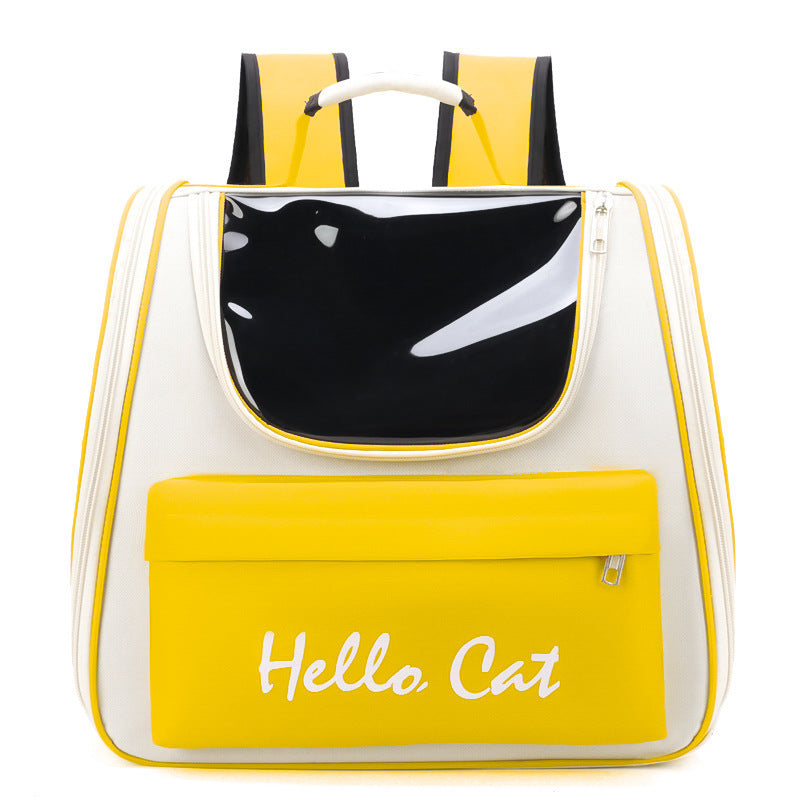 MOCHILA HELLO CAT | Transportadora Premium para Gatos | 6 Colores