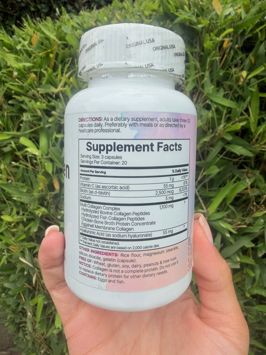 Suplementos MULTI COLLAGENN PEPTIDES COMPLEX CAPSULA