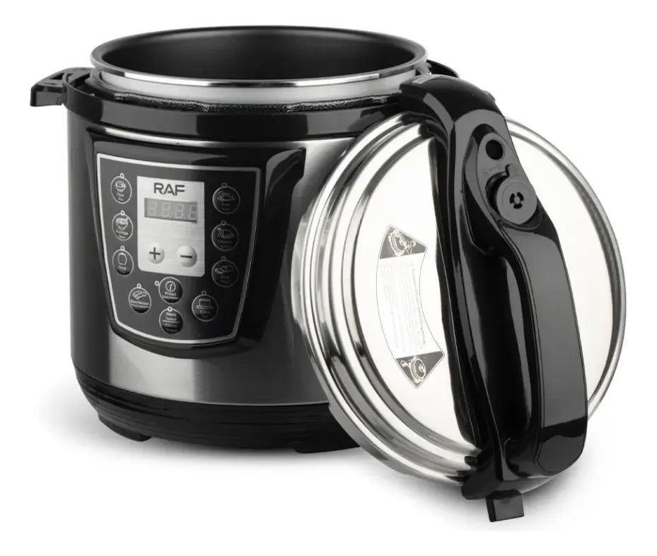 Cocina Olla a Presión Eléctrica RAF 6L | Multifuncional 1000W