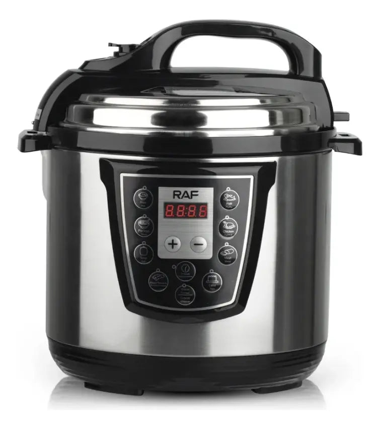 Cocina Olla a Presión Eléctrica RAF 6L | Multifuncional 1000W