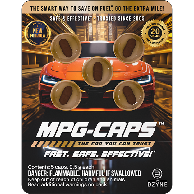 MPG-CAPS — Aditivo Combustible en Cápsulas | Nueva Fórmula | Blister / 5 unidades