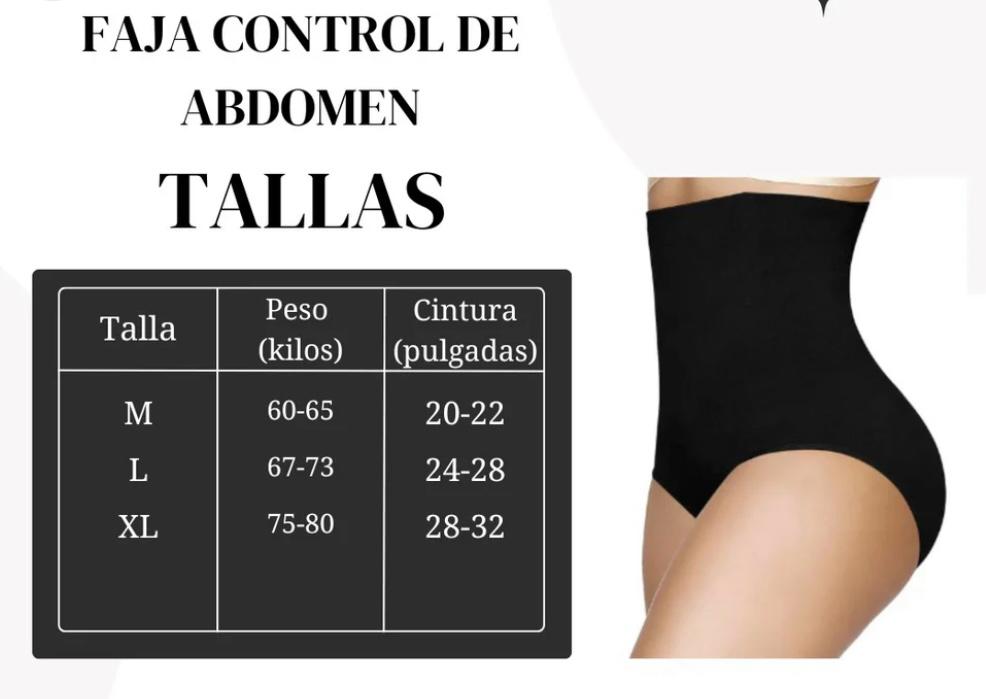 Belleza Panty Levanta Glúteo y Control Abdomen | Faja Modeladora Invisible