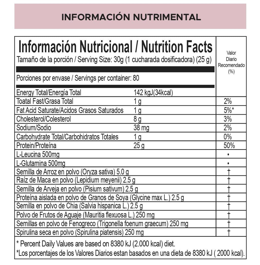 Suplementos Proteína FemFit Vegana | Soya, Arveja y Arroz + Maca, Aguaje y Fenogreco | 80 Servicios