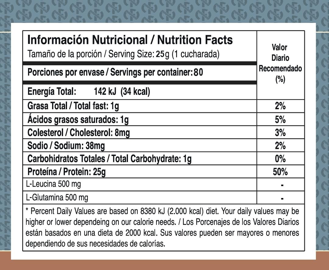 Suplementos Proteína ISO100 Whey Isolate | Máxima Pureza y Absorción | Bajo en Lactosa | 80 Servicios