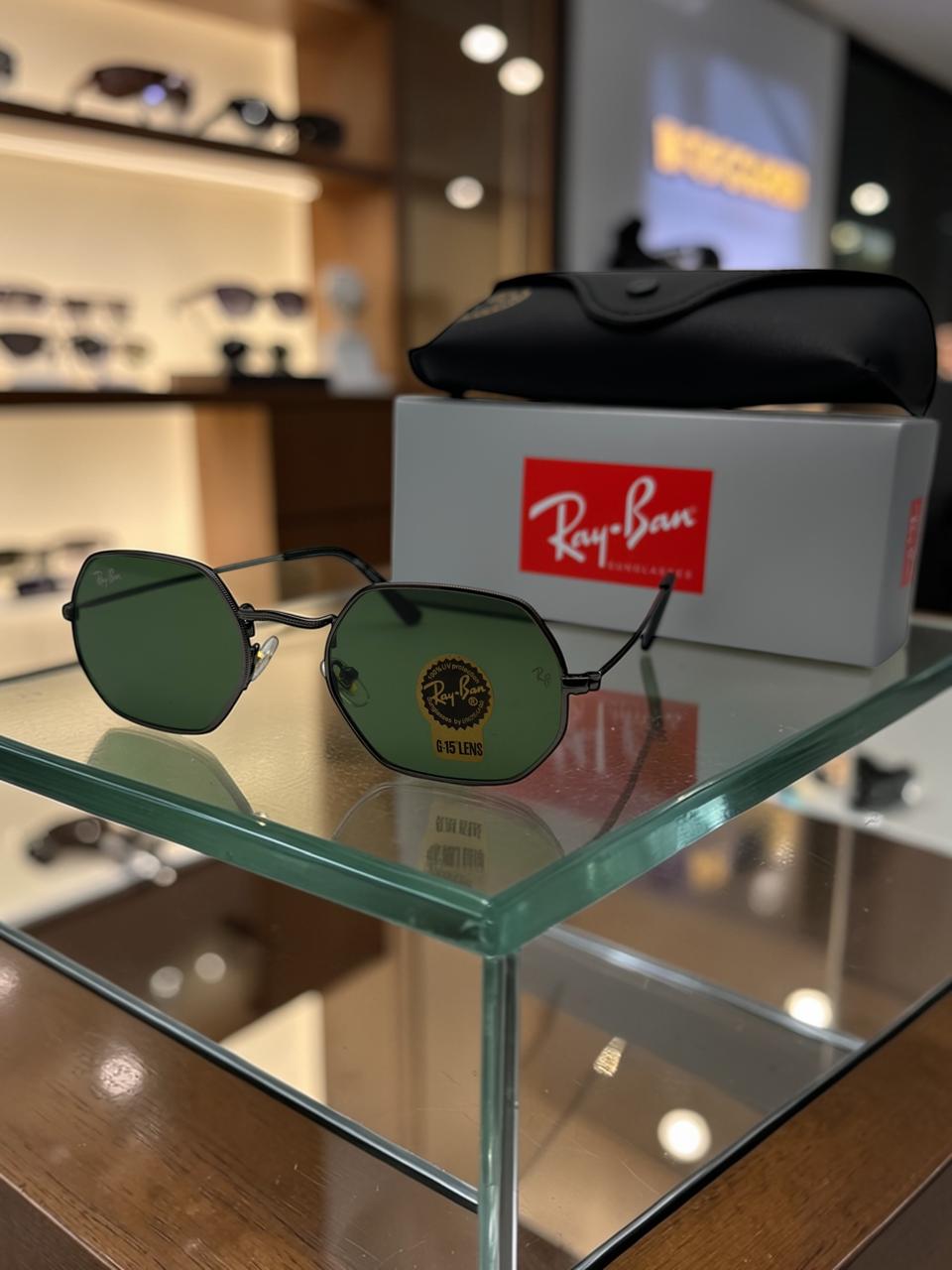 Gafas Rayban Octagonal+Estuche Tipo Original