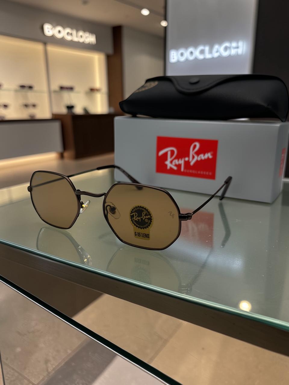 Gafas Rayban Octagonal+Estuche Tipo Original