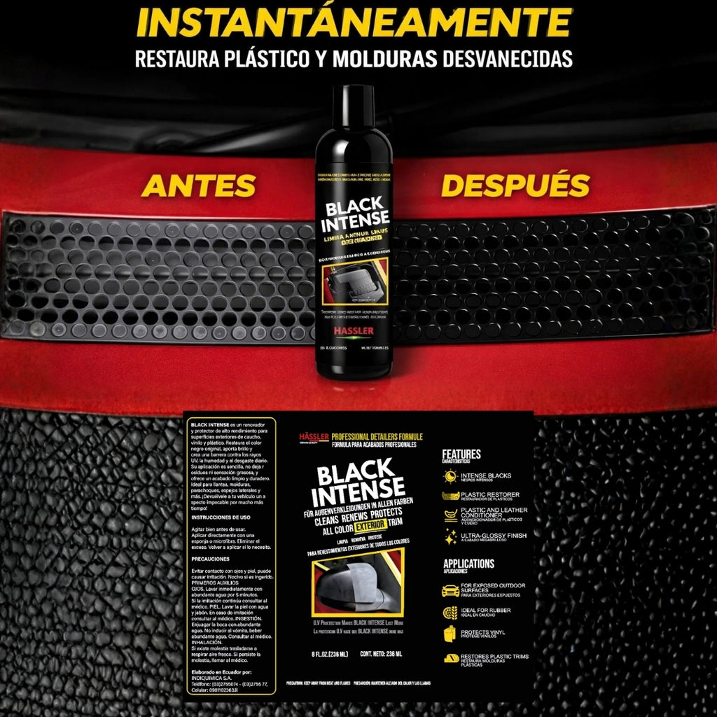 Autos RESTAURADOR Negros Black Intense 250ml
