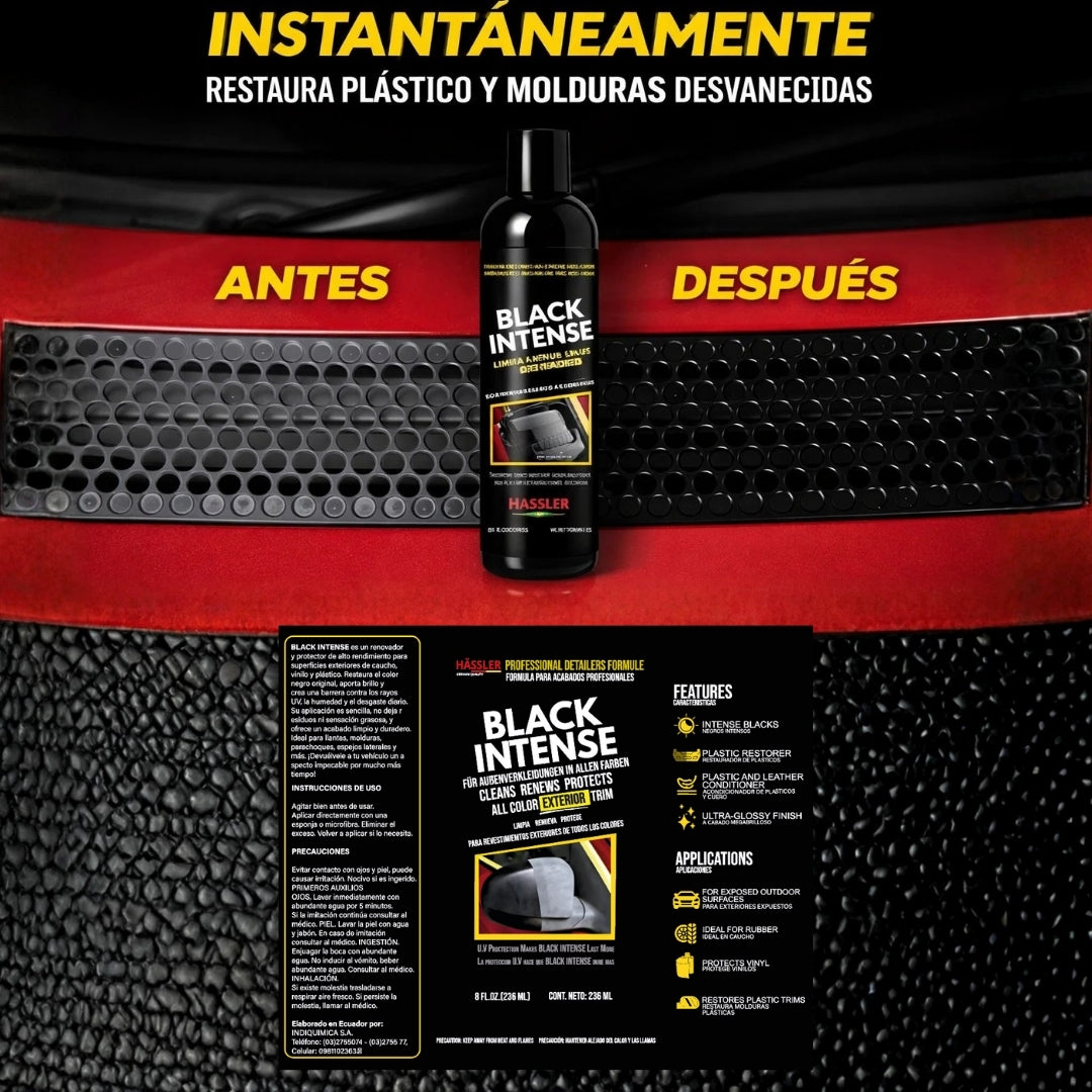 Autos RESTAURADOR Negros Black Intense 250ml