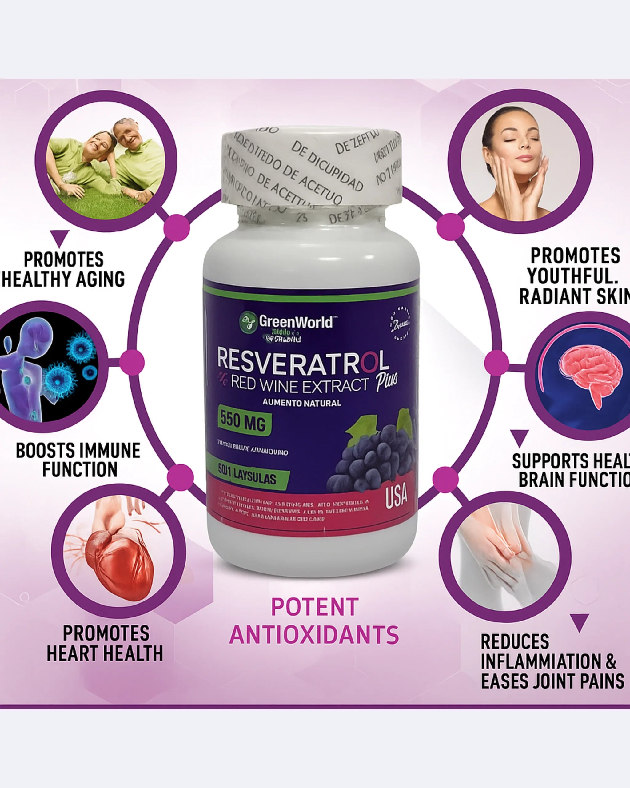 Suplementos RESVERATROL