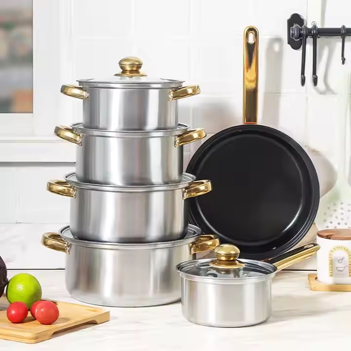 Hogar SET DE OLLAS de inducción 12 pcs