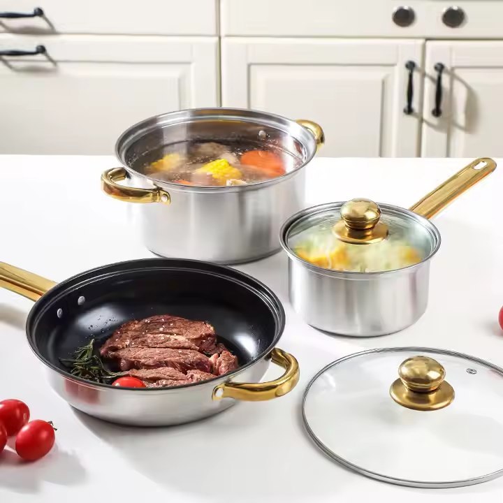 Hogar SET DE OLLAS de inducción 12 pcs