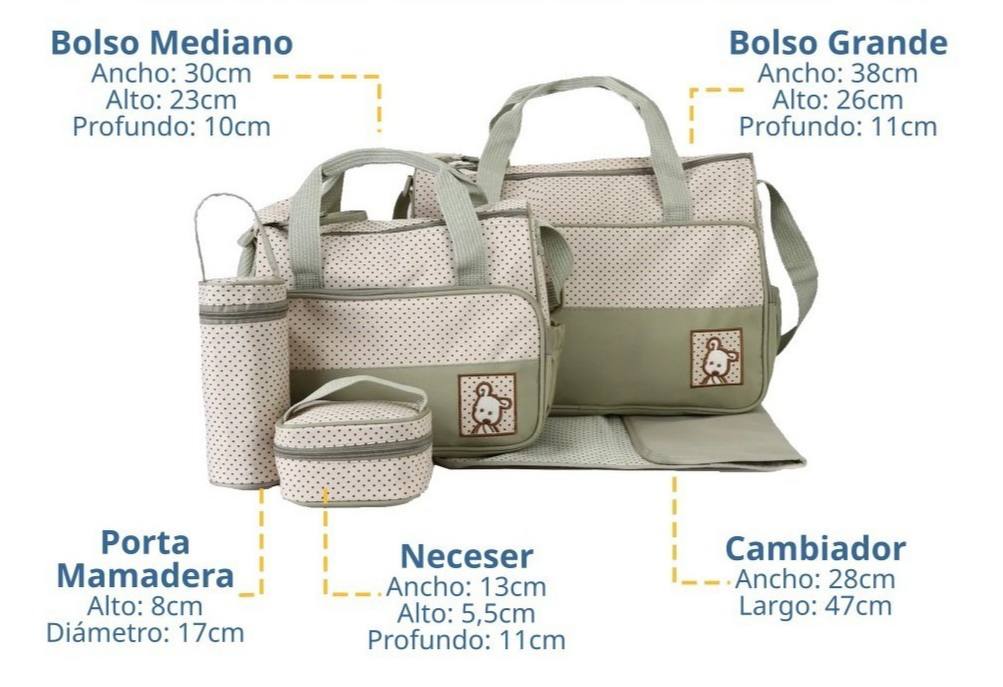 Bebés SET MATERNAL - PAÑALERA