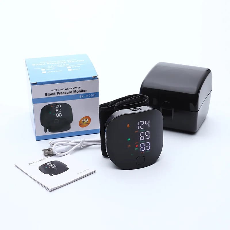 Salud Tensiómetro de Muñeca Digital con Pantalla LED
