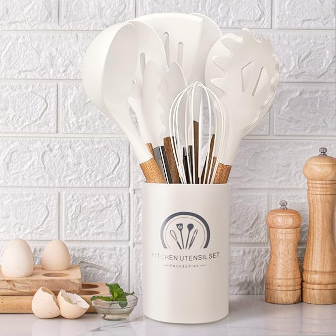 Cocina UTENSILIOS DE COCINA CON MANGO DE MADERA
