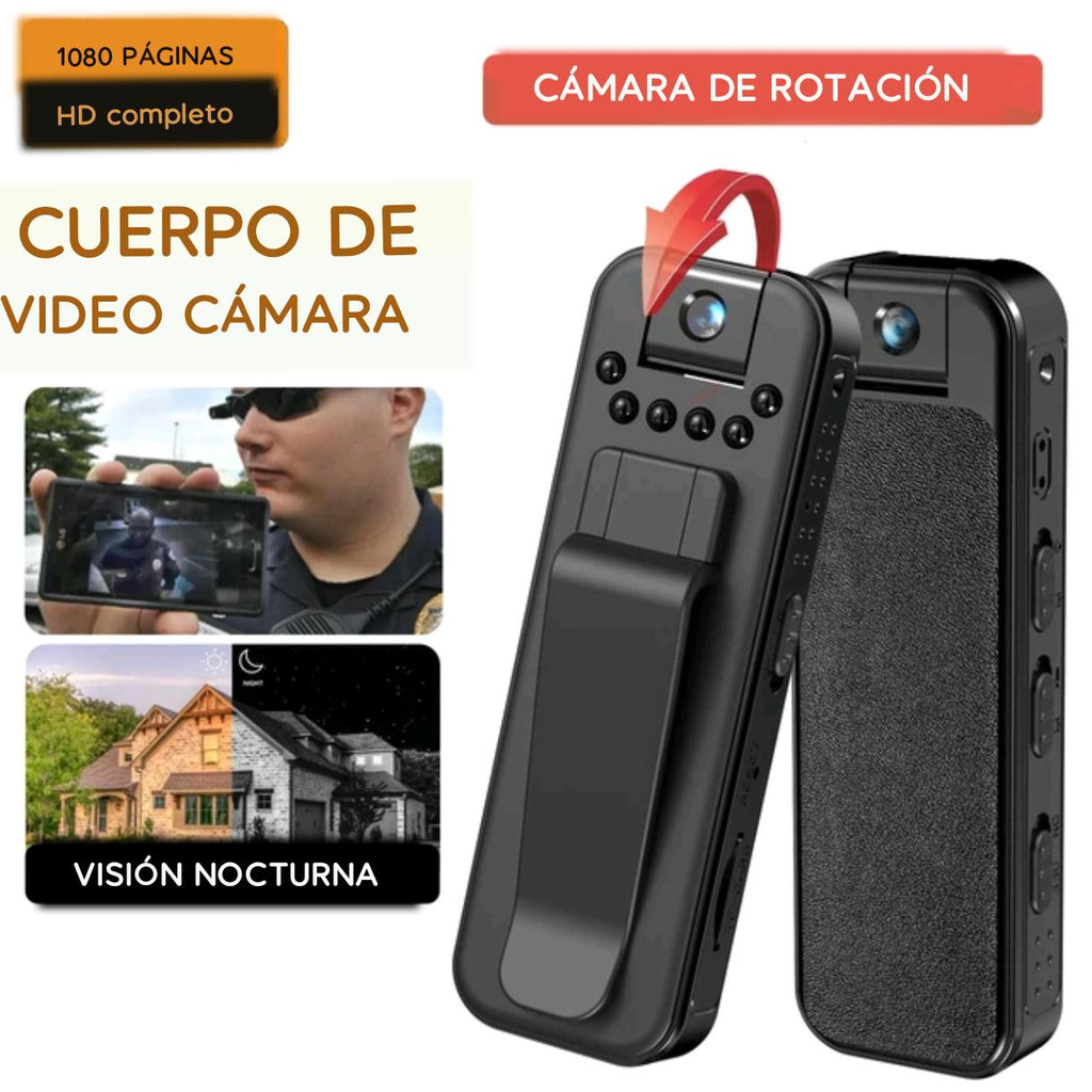 Cámara BODYCAM APP WiFi HD 1080P