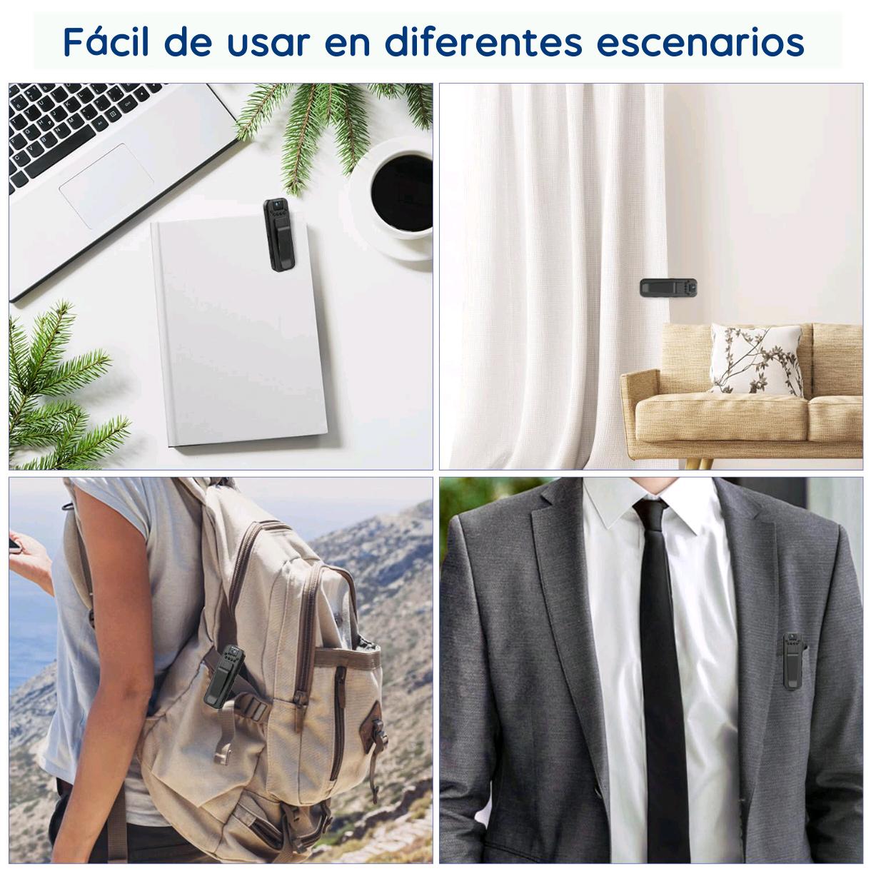 Cámara BODYCAM APP WiFi HD 1080P