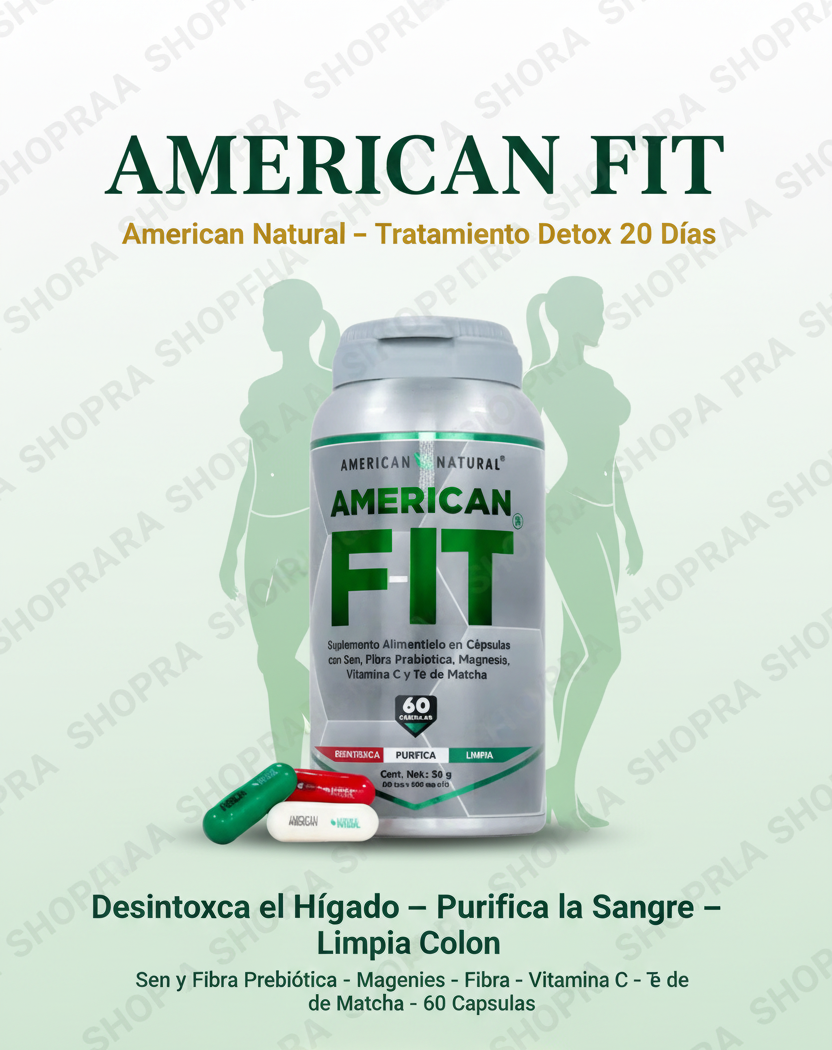 Suplementos American Fit — Detox & Depuracion Corporal | American Natural