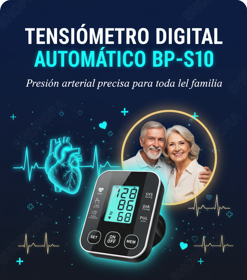 Salud Tensiómetro Digital Automático de Brazo