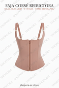Faja Corsé Reductora con Tiras Ajustables | Cintura Perfecta | SHOPORA