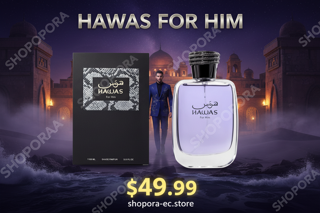 Perfume Hawas For Him Eau de Parfum 100ml | Fragancia Árabe Premium