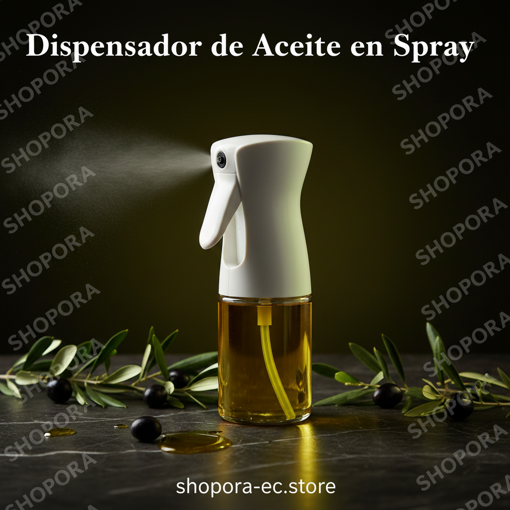 Dispensador de Aceite en Spray — Fotografía Premium de Lujo SHOPORA