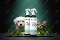 PET BIO CLEAN limpiador natural sin cloro para mascotas con fondo verde oscuro premium SHOPORA