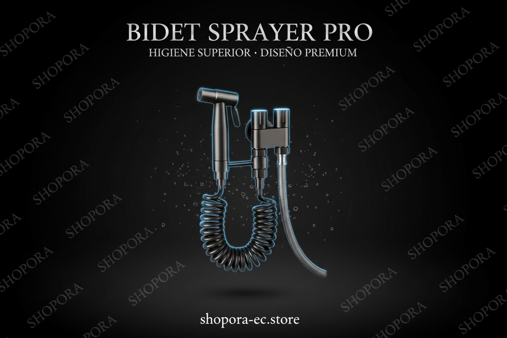 Bidet Sprayer Pro - Premium Hero Dark